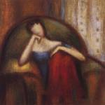 Pensive I by Mitchel Gray