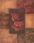 Peonies on Chocolate by Vivian Flasch