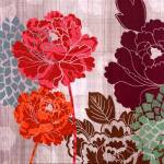Peony Patterns I by Tandi Venter