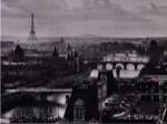 Peter Turnley - River Seine and the City of Paris Size 24x32 by Peter Turnley