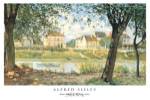Petit Village de Bords de Seine by Alfred Sisley