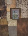 Petites Fleurs Sur Le Bleu II by Norm Olson