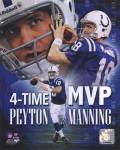Peyton Manning 4 X MVP Portrait Plus