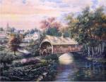 Pheasant River Bridge by Carl Valente