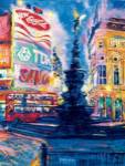 Piccadilly Circus, London by Roy Avis