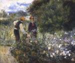 Picking Flowers by Pierre-Auguste Renoir