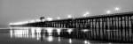 Pier Night Panorama I - mini by Lee Peterson