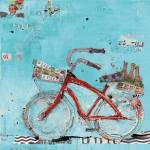 Pizza and Beer Blue by Kellie Day