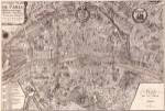 Plan de la Ville de Paris, 1715 by N. De Fer