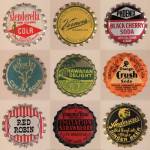 Pop Bottletops II by The vintage collection