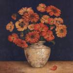 Poppies And Indigo II by Pamela Gladding