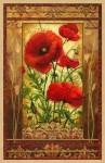 Poppy Field I In Frame by Janet Stever