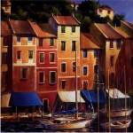Portofino Waterfront by Michael O'Toole