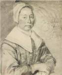 Portrait of a Woman by Cornelis Visscher