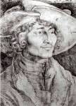 Portrait of an unknown man, 1521 by Albrecht Durer