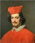 Portrait of Cardinal Camillo Astali Pamphili, 1650 by Diego Velazquez