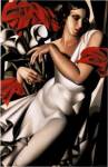 Portrait of Ira by Tamara De Lempicka