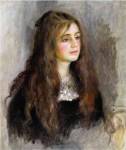 Portrait of Julie Manet by Pierre-Auguste Renoir
