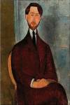 Portrait of Leopold Zborowski by Amadeo Modigliani