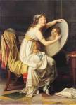 Portrait of Rose Adelaide Ducreux by Jacques-Louis David