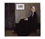 Portrait of the Artist's Mother by James Abbott McNeill Whistler