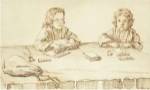 Portraits of Serafino and Francesco Falzacappa by Pier Leone Ghezzi