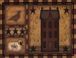 Primitive Shadowbox by Carrie Knoff