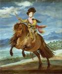 Prince Balthasar Carlos on horseback by Diego Velazquez