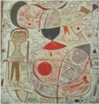 Printed Sheet with Pictures, 1937 by Paul Klee