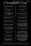 Procrastinator's Creed