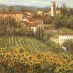 Provencal Village IV by Michael Longo