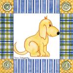 Pup Prints II by Tania Schuppert