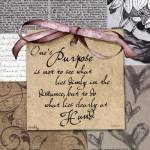 Purpose by Elizabeth Medley