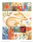 Rabbit Quilt by Running Rhino