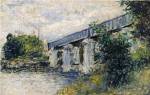 Railway Bridge at Argenteuil, 1874 by Claude Monet
