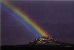 Rainbow Over The Potala Palace by Galen Rowell