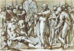 Raising of the Son of the Widow of Naim by Giovanni Battista Naldini