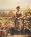 Ray of Sunshine by Daniel Ridgway Knight