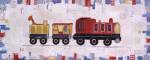 Red Circus Train by Kate and Liz Pope