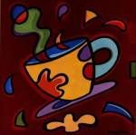Red Coffee Mug by Sonya Paz