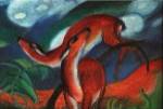 Red Deer II by Franz Marc
