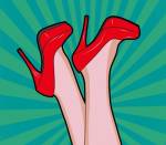 Red High Heels by Mark Ashkenazi