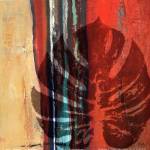 Red horizon I by Patricia Pinto