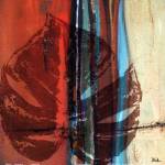 Red horizon II by Patricia Pinto
