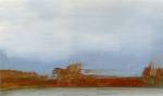 Red Horizon III by Sharon Gordon
