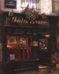 Red Interiors, Paris by George Botich