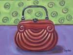 Red Purse by Debra Ozello