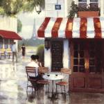 Relaxing at the Cafe II by James Wiens
