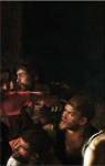 Resurrection of Lazarus, Detail by Caravaggio