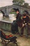 Richmond Bridge, c.1878 by James Jacques Tissot